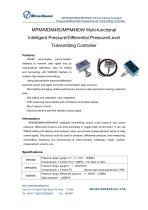 MPM/MDM460/MPM460W Multi-functional Intelligent PressureDifferential PressureLev