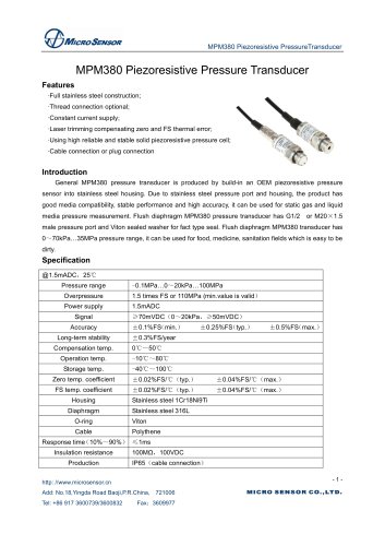 MPM380 MPM380 Pre