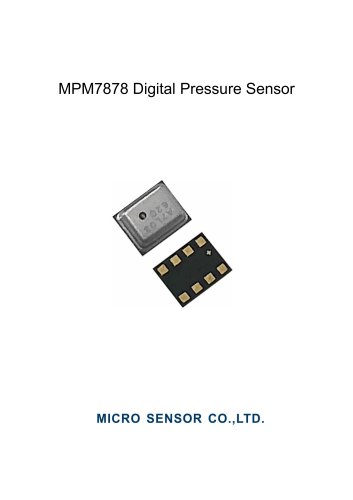 MPM7878 Digital Pressure Sensor