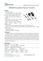 OLED Display Pressure Transmitter MPM480