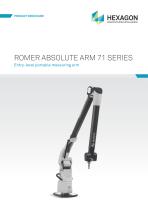 ROMER Absolute Arm 71 Series Brochure