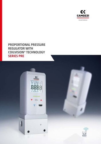 Series PRE proportional pressure regulator with coilvision technology EN