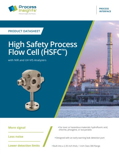 High Safety Process Flow Cell (HSFC™)