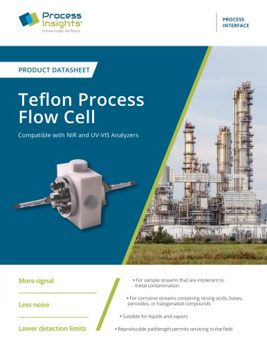 Teflon Process Flow Cell