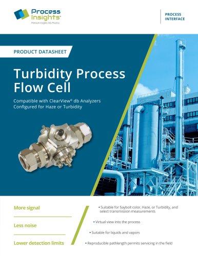 Turbidity Process Flow Cell