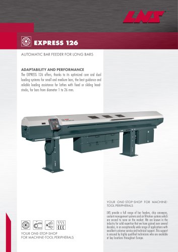 Bar feeder / automatic barfeed Express 126