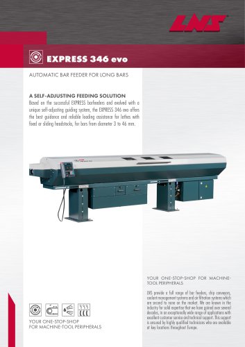 Bar feeder / automatic barfeed Express 346 evo