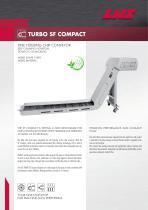 Chip and swarf conveyor with integrated filtration Turbo SF Compact