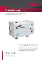 Electrostatic oil mist collector Fox HE 1000 Brochure EN