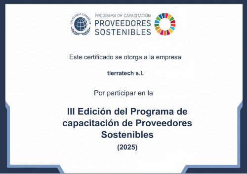 Proveedores sostenibles