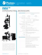 IMA™ - Global Hyperspectral Microscope