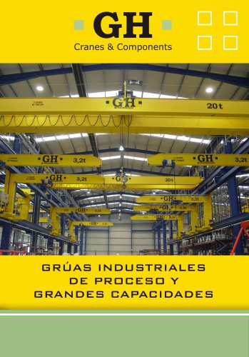 Grúas industriales y de proceso