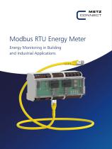 Modbus RTU Energy Meter – Energy Monitoring in Building and Industrial Applications