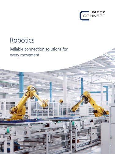 Robotics &ndash; Reliable connection solutions for every movement
