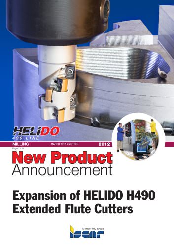 Expansion of HELIDO H490 Extended Flute Cutters