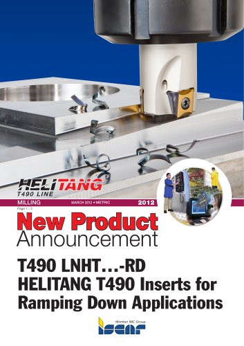 HELITANG T490 Inserts for Ramping Down Applications