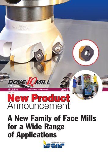 A New Family of Face Mills for a Wide Range of Applications