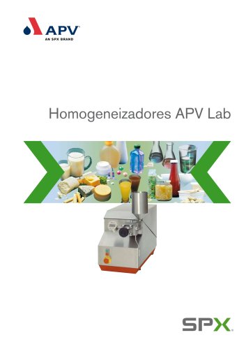 Homogeneizadores APV Lab