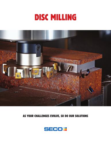 Disc Milling brochure