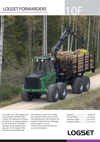 FORWARDER 18 tonnes