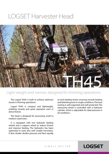 LOGSET TH45_BROCHURE IN ENGLISH