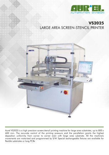 VS2025 Large Screen Stencil Printer