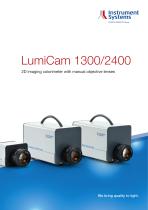 2D imaging colorimeter with manual objective lenses - LumiCam Series