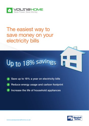 Voltis Home - Domestic Voltage Optimisation