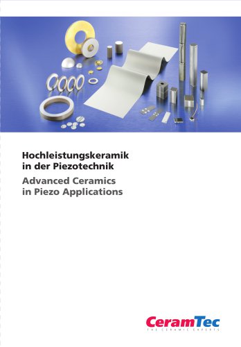 Advanced Ceramics in Piezo Applications