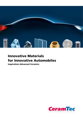 Innovative Materials  for Innovative Automobiles