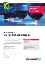 Lasering ? go for highest precision - 1