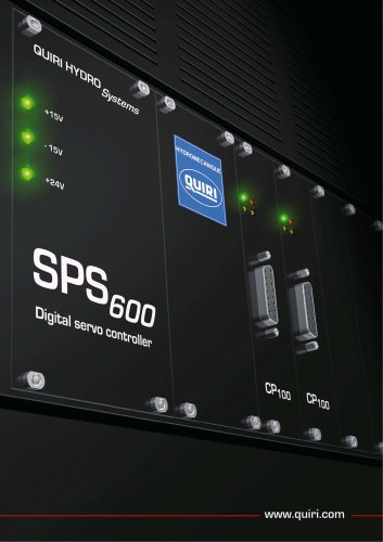 QUIRI HYDROSystems SPS600 Digital Servo controller