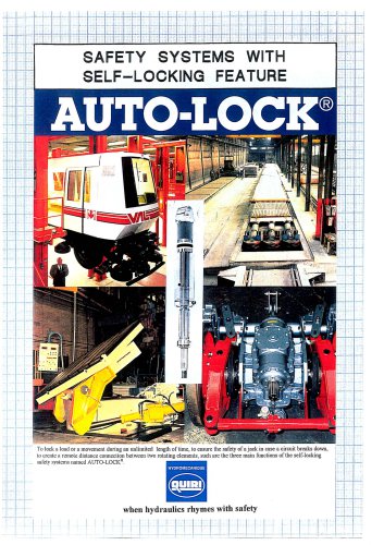 SAFETY SYSTEMS WITH SELF-LOCKING FEATURE