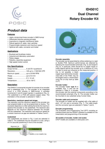 ID4501C Dual ChannelRotary Encoder Kit