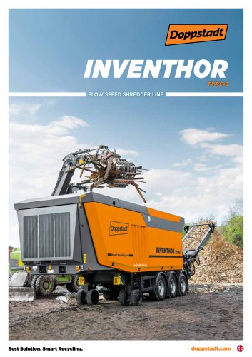 INVENTHOR TYPE SLOW SPEED SHREDDER LINE