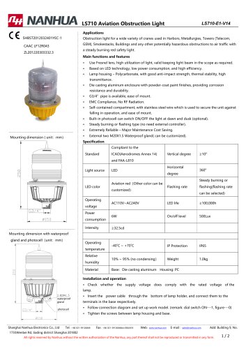 LS710 Aviation Obstruction Light