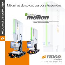 Máquinas de soldadura por ultrasonidos