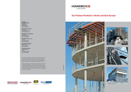 HÜNNEBECK_PRODUCT CATALOG_EN