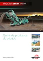 Gama de Productos de Criblado Powerscreen - Chieftain, Warrior, H-Range - 1