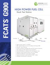 G900 - High Power Fuel Cell Test Station