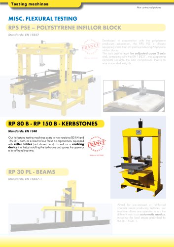 RP 80 B - RP 150 B-KERBSTONES