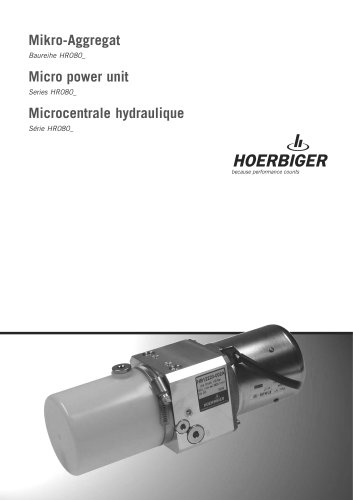 Power unit Series HR080