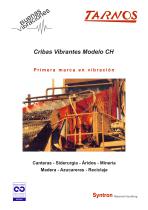 Cribas Vibrantes Modelo CH