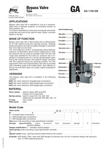 Bypass Valve