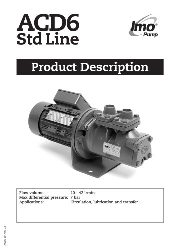 Low pressure pumps ACD