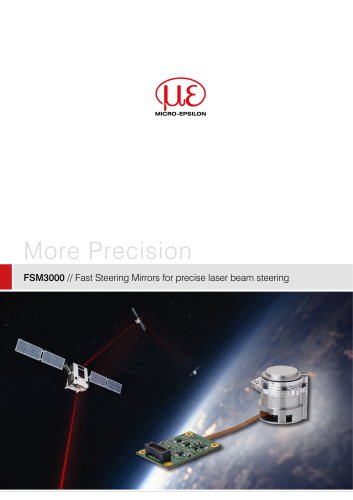 Fast Steering Mirrors for precise laser beam steering // FSM3000