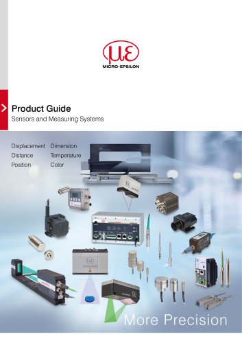 Product Guide // Sensors and Measuring Systems