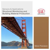 Structural Monitoring and Building Material Production