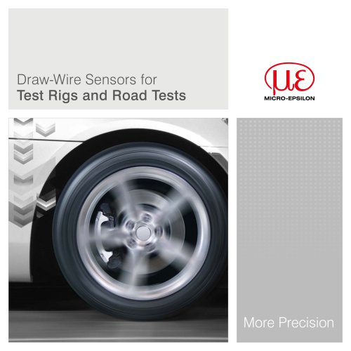 Test Rigs and Road Tests