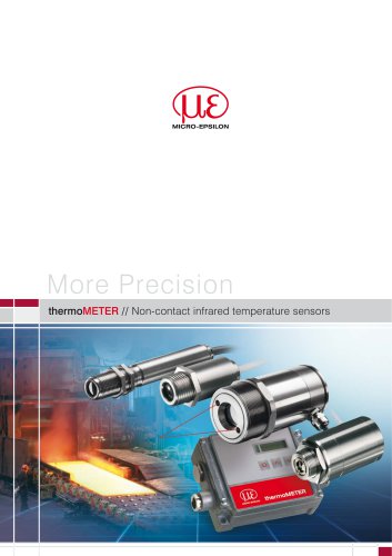 thermoMETER // Non-contact infrared temperature sensors